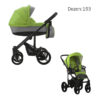 Bebetto-Kolica-za-bebe-Magnum-crni-ram-set-2u1-Vise-dezena-BEBMAGCRS2U1-2