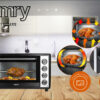 Camry-Elektricna-Mini-Rerna-sa-staklenim-ogledalo-vratima-35L-CR6018-6