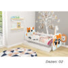Acma-VII-Krevet-za-decu-Animals-160x80cm-sa-dodatnom-fiokom-White-+-Gratis-dusek-Vise-dezena-ACMKRAN160X80F-2