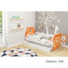 Acma-VII-Krevet-za-decu-Animals-160x80cm-sa-dodatnom-fiokom-White-+-Gratis-dusek-Vise-dezena-ACMKRAN160X80F-4