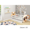 Acma-VII-Krevet-za-decu-Animals-160x80cm-sa-dodatnom-fiokom-White-+-Gratis-dusek-Vise-dezena-ACMKRAN160X80F-5