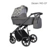 Kunert-Kolica-za-bebe-Molto-Set-2u1-Sivi-ram-8