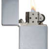 Zippo-Upaljac-230-Brushed-Chrome-Vintage-with-Slashes-954-2