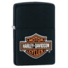Zippo-Upaljac-Z218HD-H252-Harley-Davidson-Logo-Black-Matte-4206