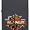 Zippo-Upaljac-Z218HD-H252-Harley-Davidson-Logo-Black-Matte-4206-2