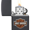 Zippo-Upaljac-Z218HD-H252-Harley-Davidson-Logo-Black-Matte-4206-3
