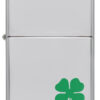 Zippo-Upaljac-Z24007-Four-Leaf-Clover-Chrome-Bit-O'-Luck-883-1