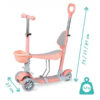 QKids-Trotinet-za-decu-2u1-Ili-Peach-HUBA00018-1