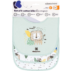 Kikka-Boo-Bebi-portikle-od-pamuka-set-3-kom-Savanna-Mint-KKB30029-4