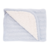 Kikka-Boo-Pleteno-dvostrano-bebi-cebence-sherpa-75x100-Light-Blue-KKB12040