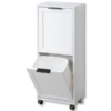 Kesper-Ormaric-sa-tockovima-sa-2-kante-za-otpatke-Beli-KSP25530