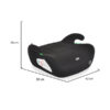 Cangaroo-Autosediste-Booster-za-decu-Jet-I-Size-125-150cm-Black-CAN2148-4