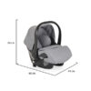 Cangaroo-Kolica-za-bebe-Ellada-sa-autosedistem-I-Size-3u1-Grey-CAN56280-19