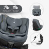 Kikka-Boo-Autosediste-za-decu-40-150-cm-I-Van-I-SIZE-ISOFIX-Dark-Grey-KKB00082-6