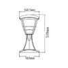 Teb-Electric-Bastenski-stubni-fenjer-E27-Yonca-1-u-vise-boja-400-010-132-6